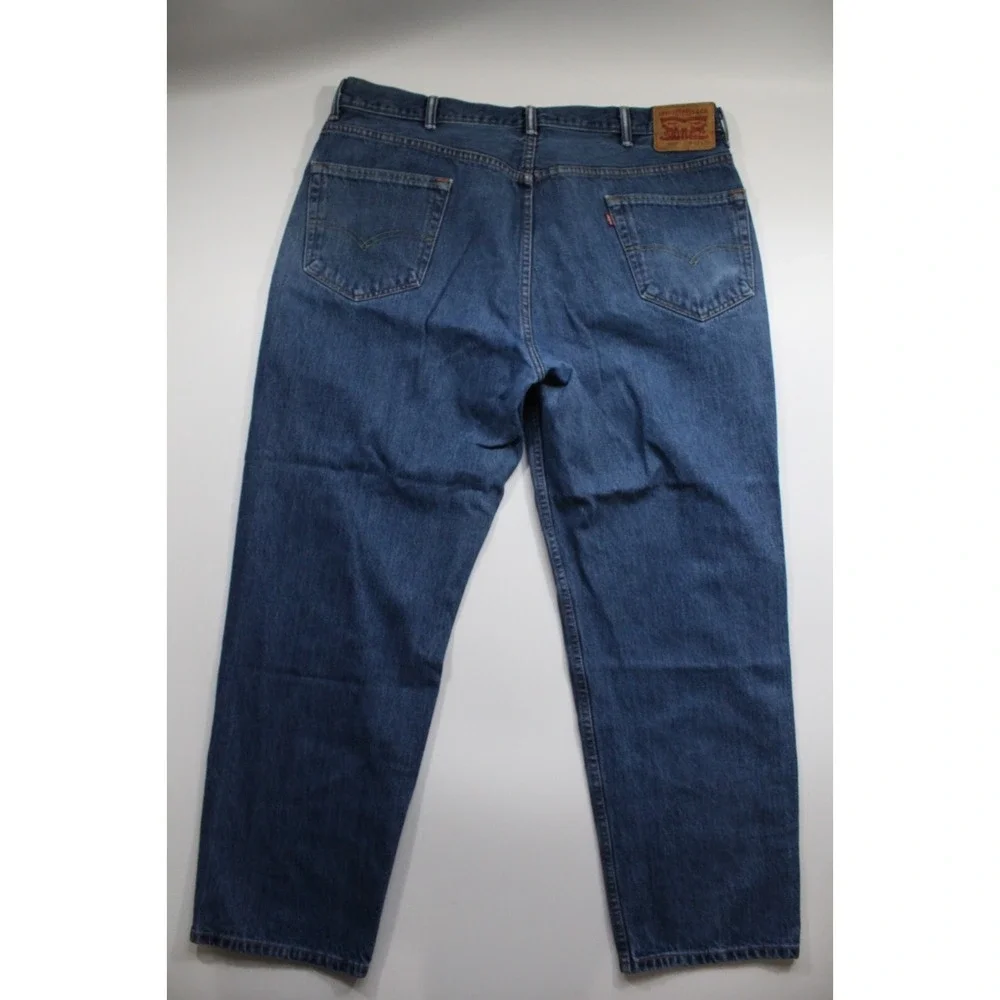 Levi's 550 Men's Jeans Size 42x31 (Tag 42x32) Blue‎ Denim Relaxed Fit Levi Pants